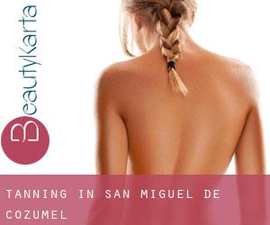 Tanning in San Miguel de Cozumel